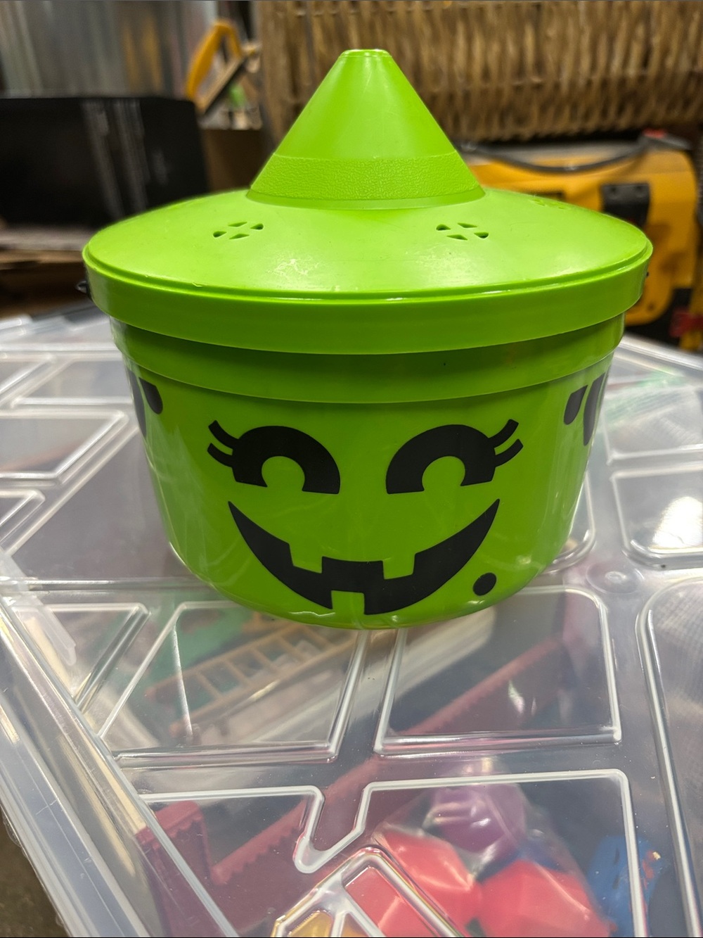 Vintage McDonalds Halloween Witch bucket